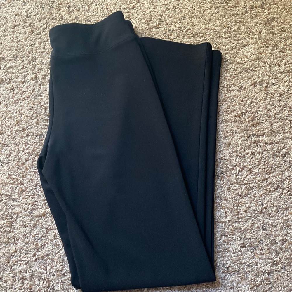 Boston Proper black pull on pants - medium long